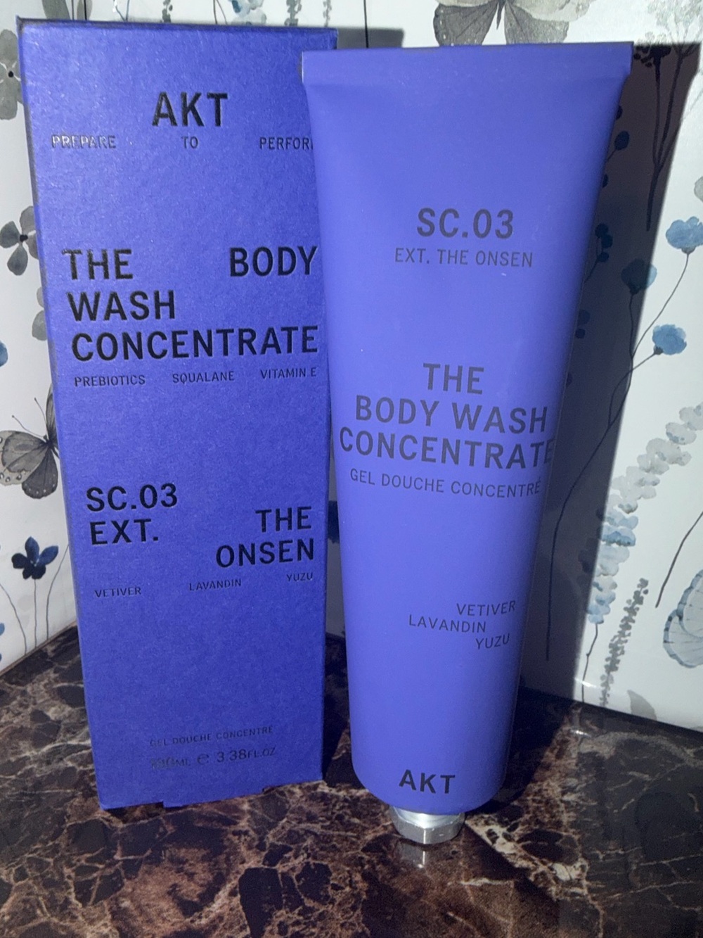 AKT Body Wash Concentrate Vetiver Lavandin Yuzu